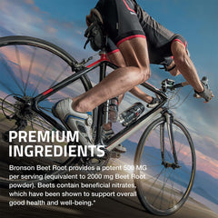 Bronson Remolacha pastillas en mano: fácil de incorporar a la rutina diaria.