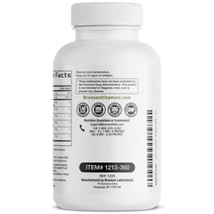 Bronson sello cGMP certificando fabricación y beneficio de control de calidad
