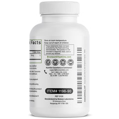 Bronson etiqueta nutricional y certificaciones, transparencia y control de calidad