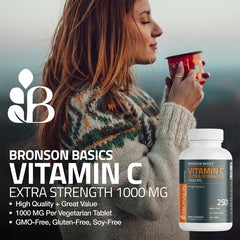 Bronson tableta en mano muestra tamaño y facilidad de ingesta