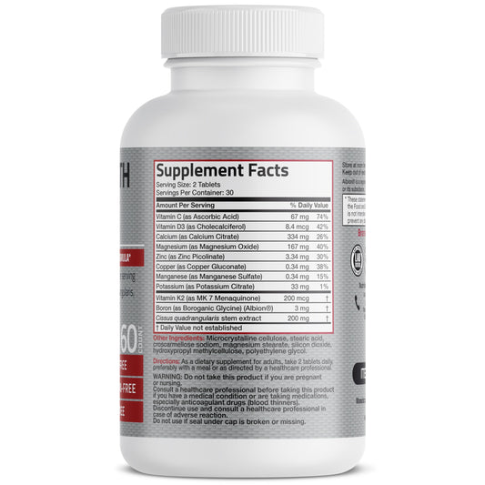 Bronson Tabletas Nutrición: cápsulas de nutrición para el bienestar general.