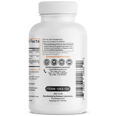 Bronson suplemento junto a comida para ilustrar absorción con grasa