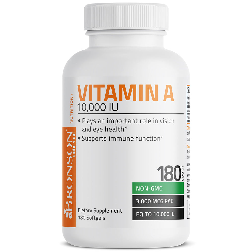 Bronson etiqueta nutricional clara que garantiza dosificación y calidad