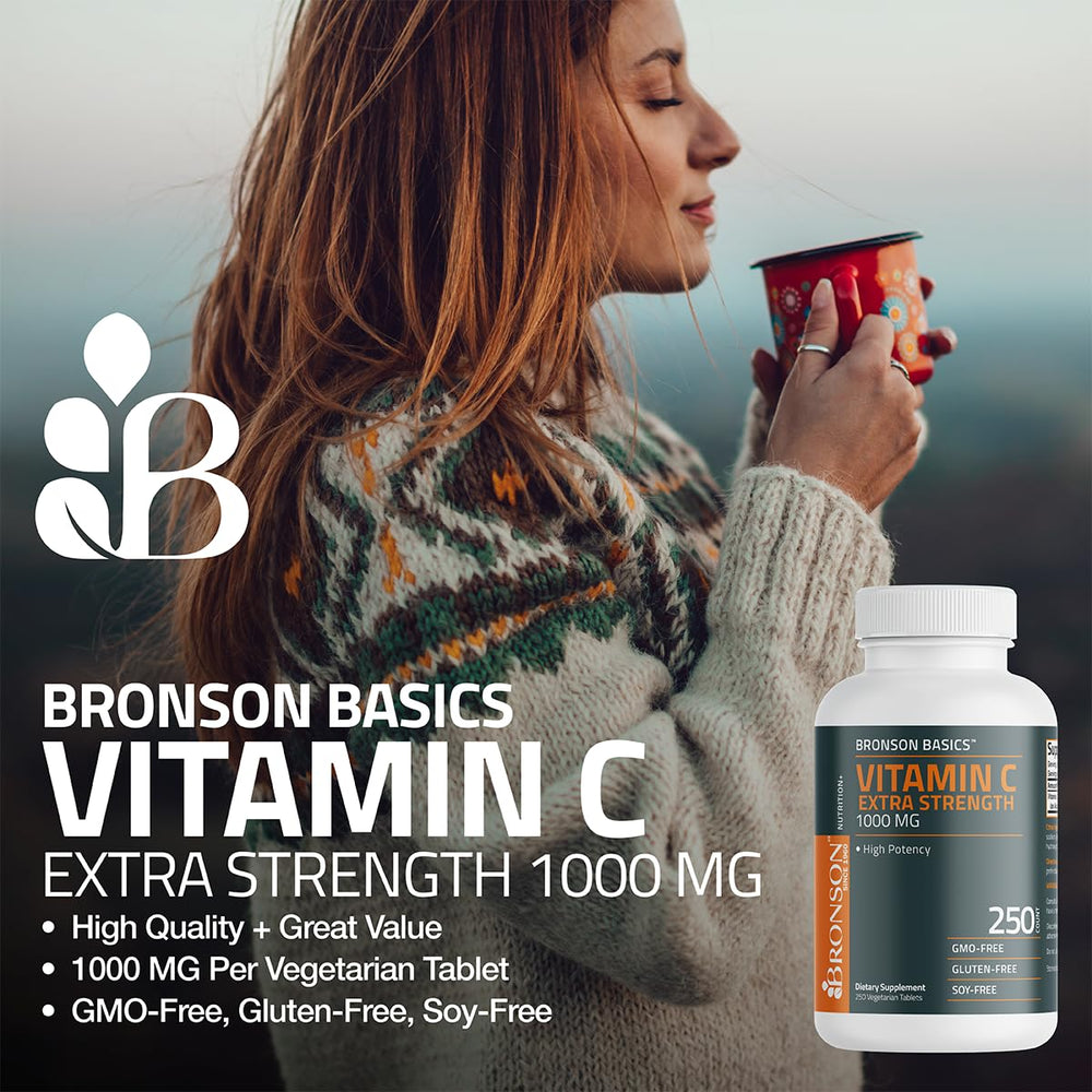 Bronson tableta en mano para visualizar tamaño y facilidad de ingestión