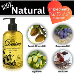 Brookethorne Naturals etiqueta con lista de ingredientes naturales y beneficios
