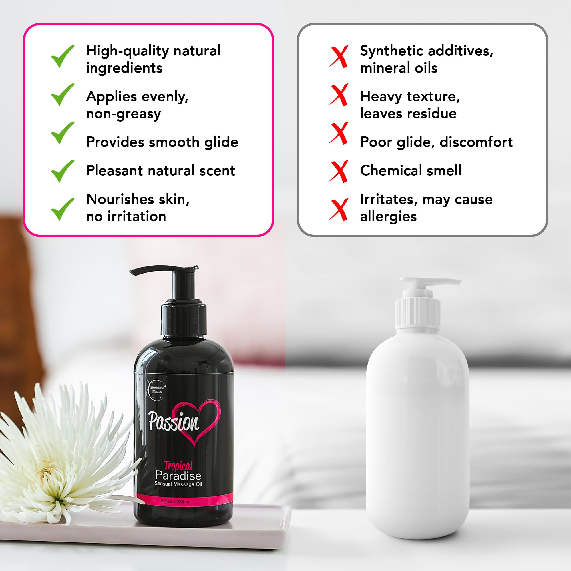 Brookethorne Naturals etiqueta con lista de ingredientes naturales y confianza