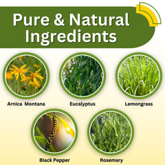 Brookethorne Naturals etiqueta con lista de ingredientes botánicos visible