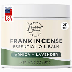 Brookethorne Naturals bote frontal mostrando diseño y 2 oz, ideal para llevar