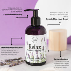 Brookethorne Naturals textura del aceite en mano, demuestra deslizamiento ligero