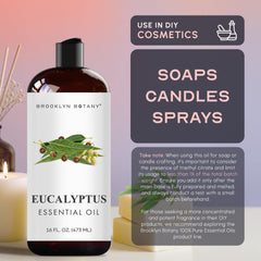 Brooklyn Botany aceite de eucalipto en difusor generando ambiente fresco y limpio