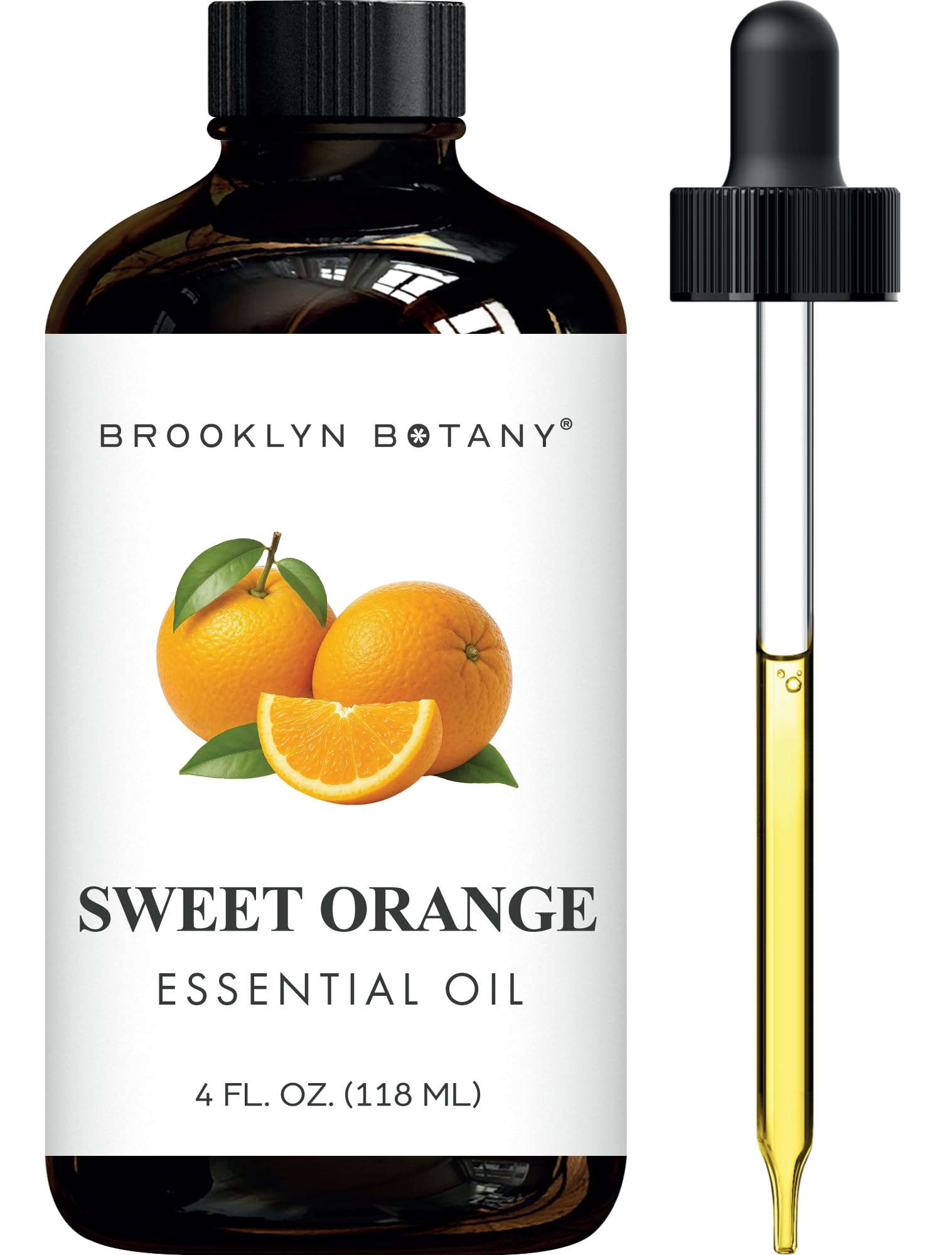 Brooklyn Botany botella frontal de naranja dulce protege aroma