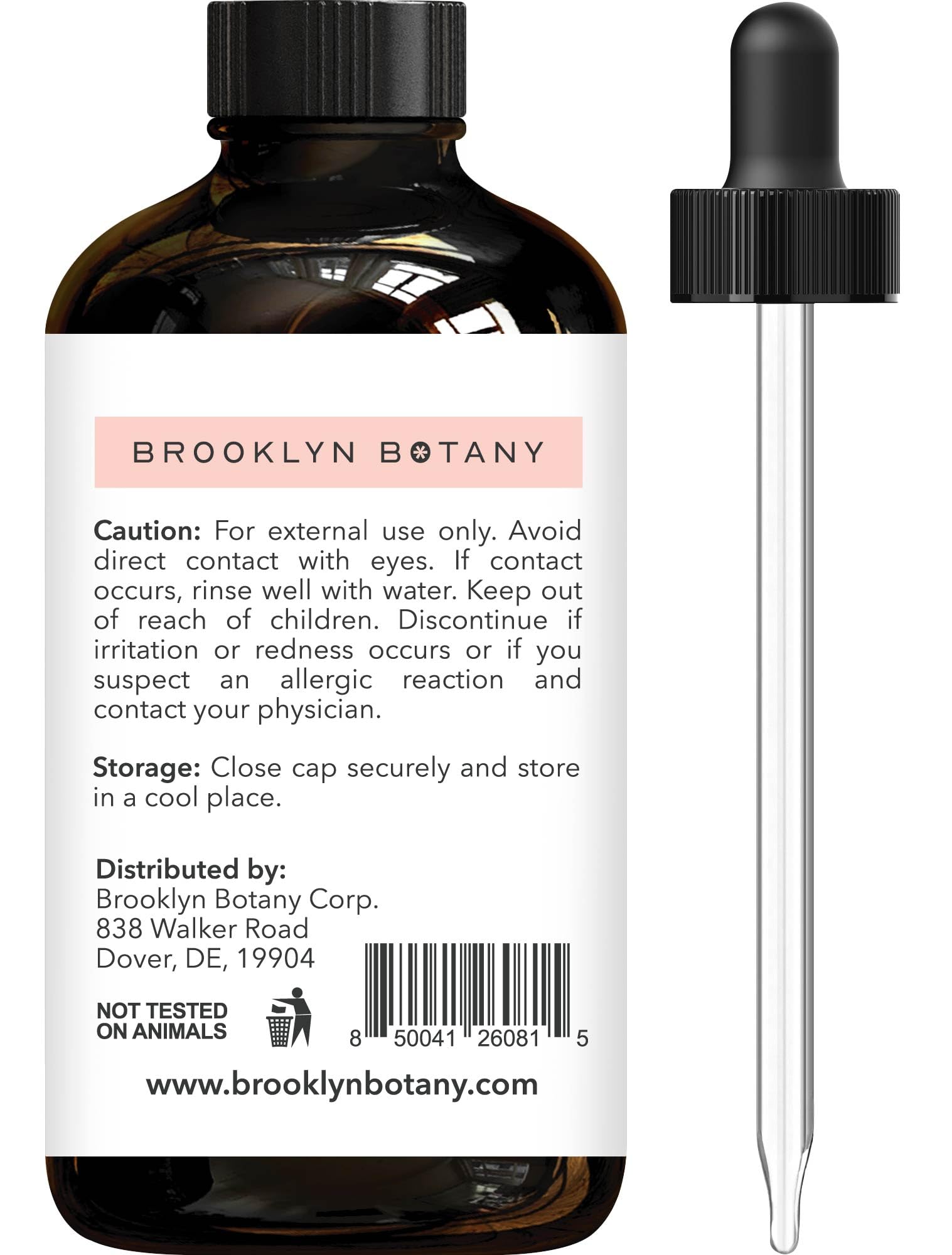 Brooklyn Botany gota sobre piel sintética, textura clara y apariencia pura
