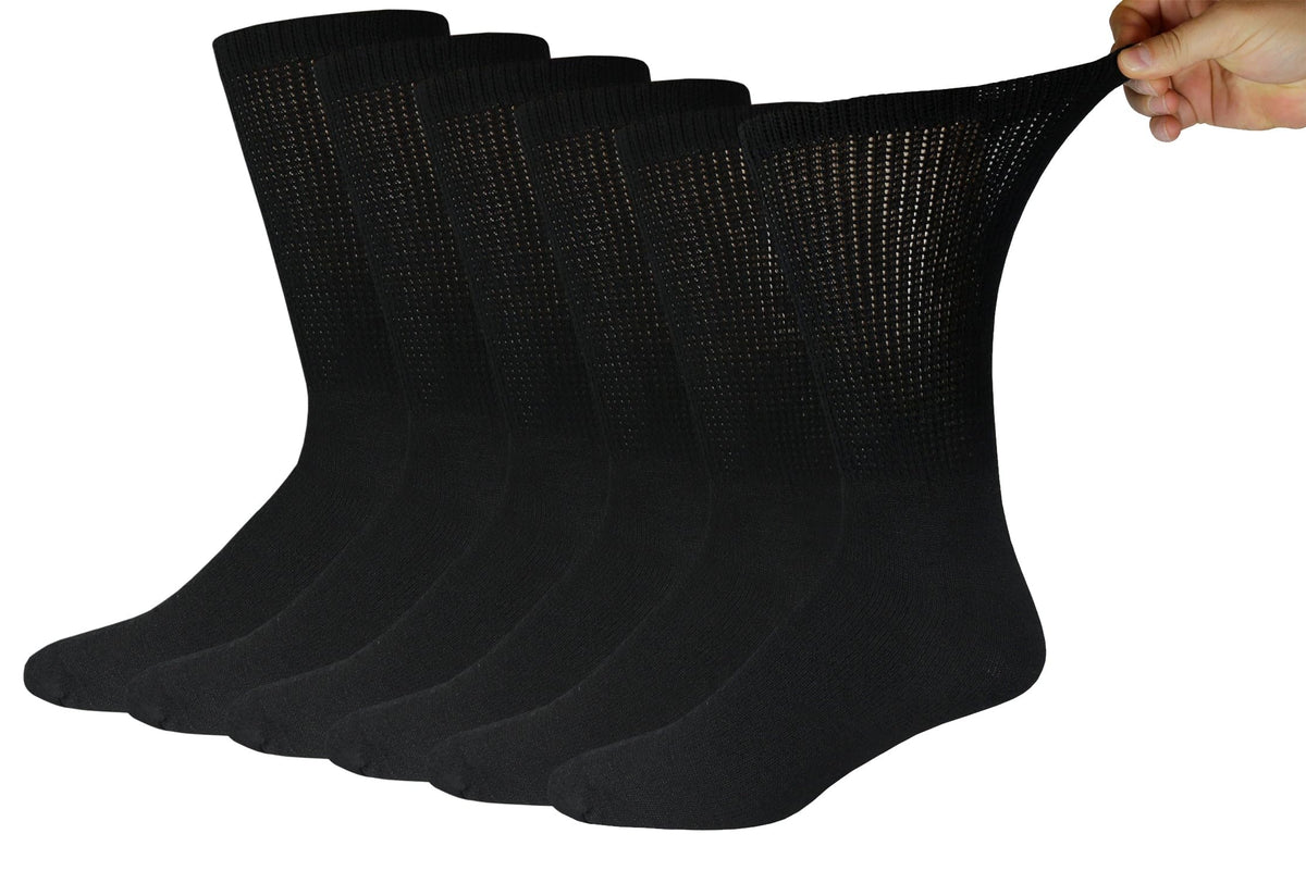 Brooklyn Socks paquete frontal mostrando seis pares y ahorro