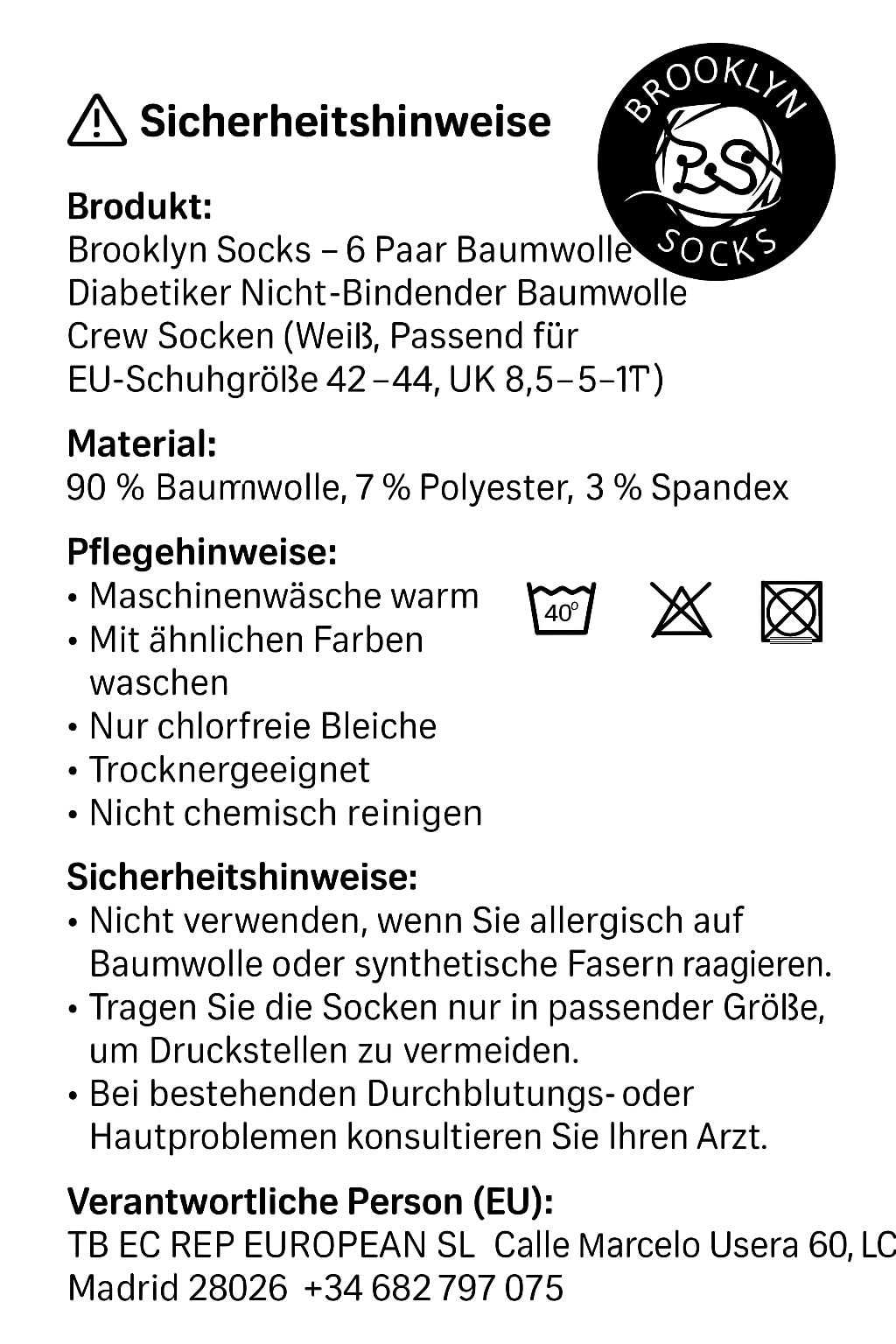 Brooklyn Socks puesto con zapatillas mostrando comodidad acolchada