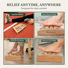 Brookstone unión y acabado de madera para tacto natural y resistencia