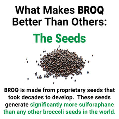 BROQ ingredientes en primer plano, enfoque en materia prima de calidad