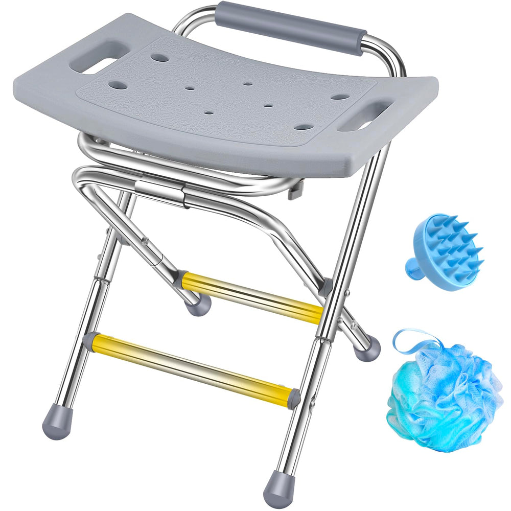 Brosive silla frontal en baño, asiento estable y soporte seguro