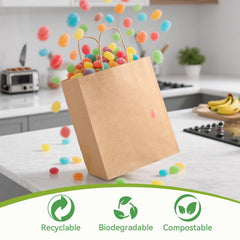 Brothersbox bolsa decorada con lazo, opción elegante para obsequios