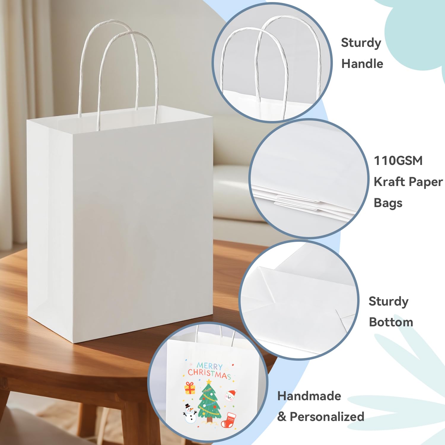 Brothersbox bolsa en uso con regalo, facilita transporte elegante