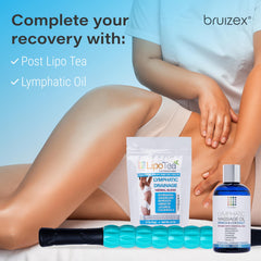 Bruizex comparación de tamaño en una mano para uso temprano y liviano