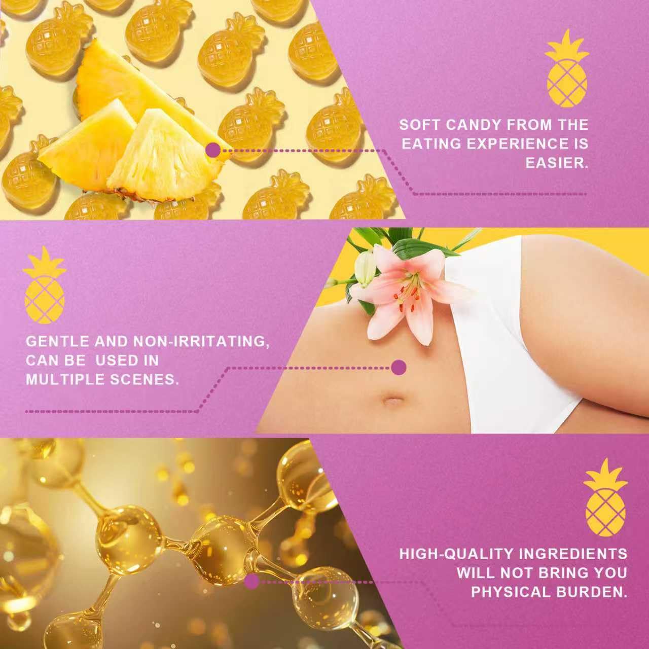 Brurtzexs etiqueta con ingredientes clave visible para confianza en el producto