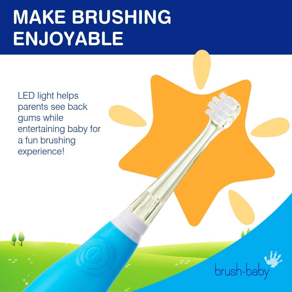 brush-baby base con ventosa BabySonic que mantiene el cepillo vertical