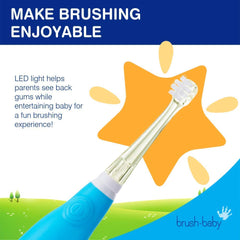 brush-baby base con ventosa BabySonic que mantiene el cepillo vertical