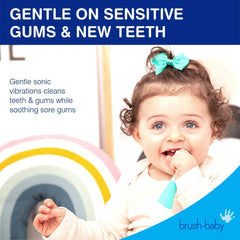 brush-baby BabySonic en mano pequeña, tamaño apto para niños