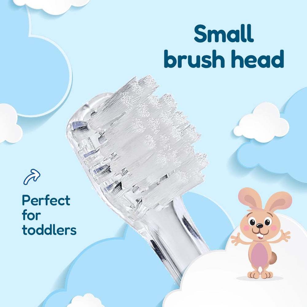 brush-baby pack de cuatro cabezales para rotación y ahorro