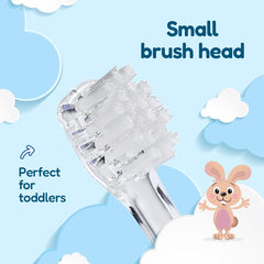 brush-baby pack de cuatro cabezales para rotación y ahorro