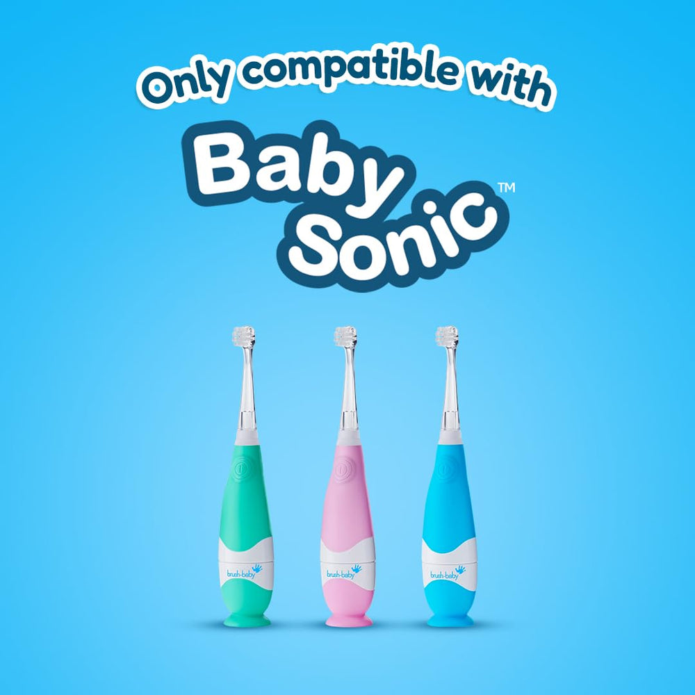 brush-baby ambiente de baño que muestra hábito de cepillado diario