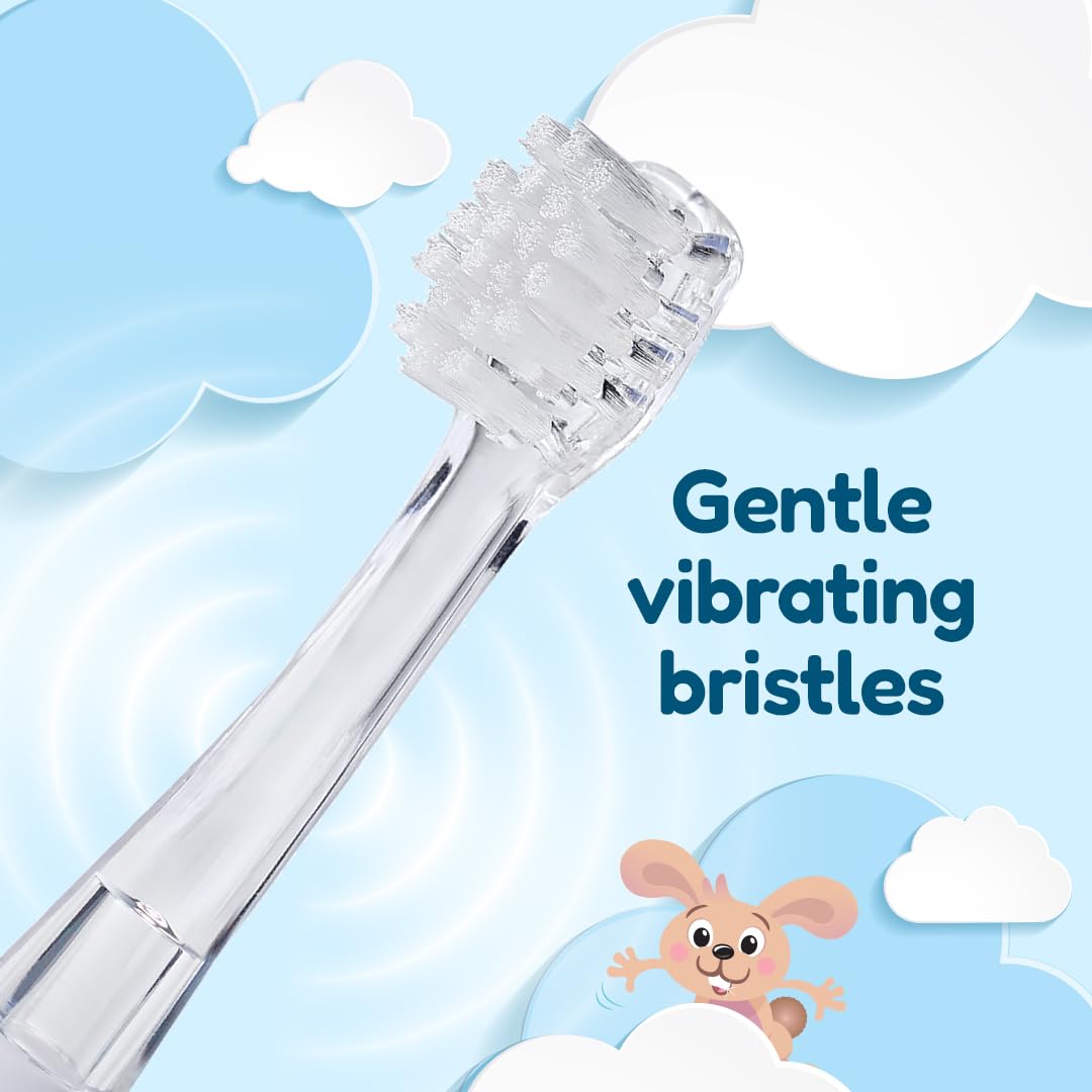brush-baby demostración del montaje push-and-click fácil y rápido