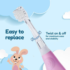 brush-baby comparación de tamaño con juguete para escala familiar