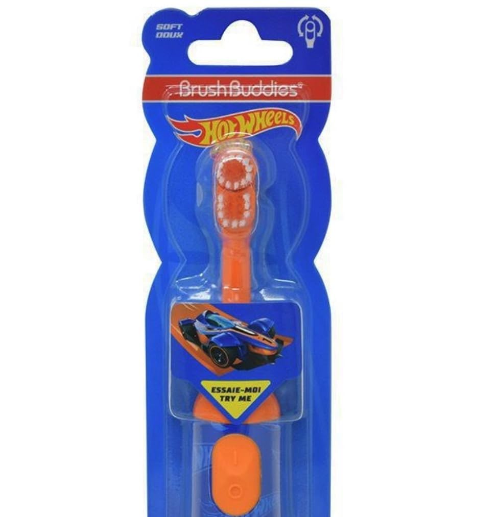 Brush Buddies primer plano de cerdas suaves que protegen encías infantiles