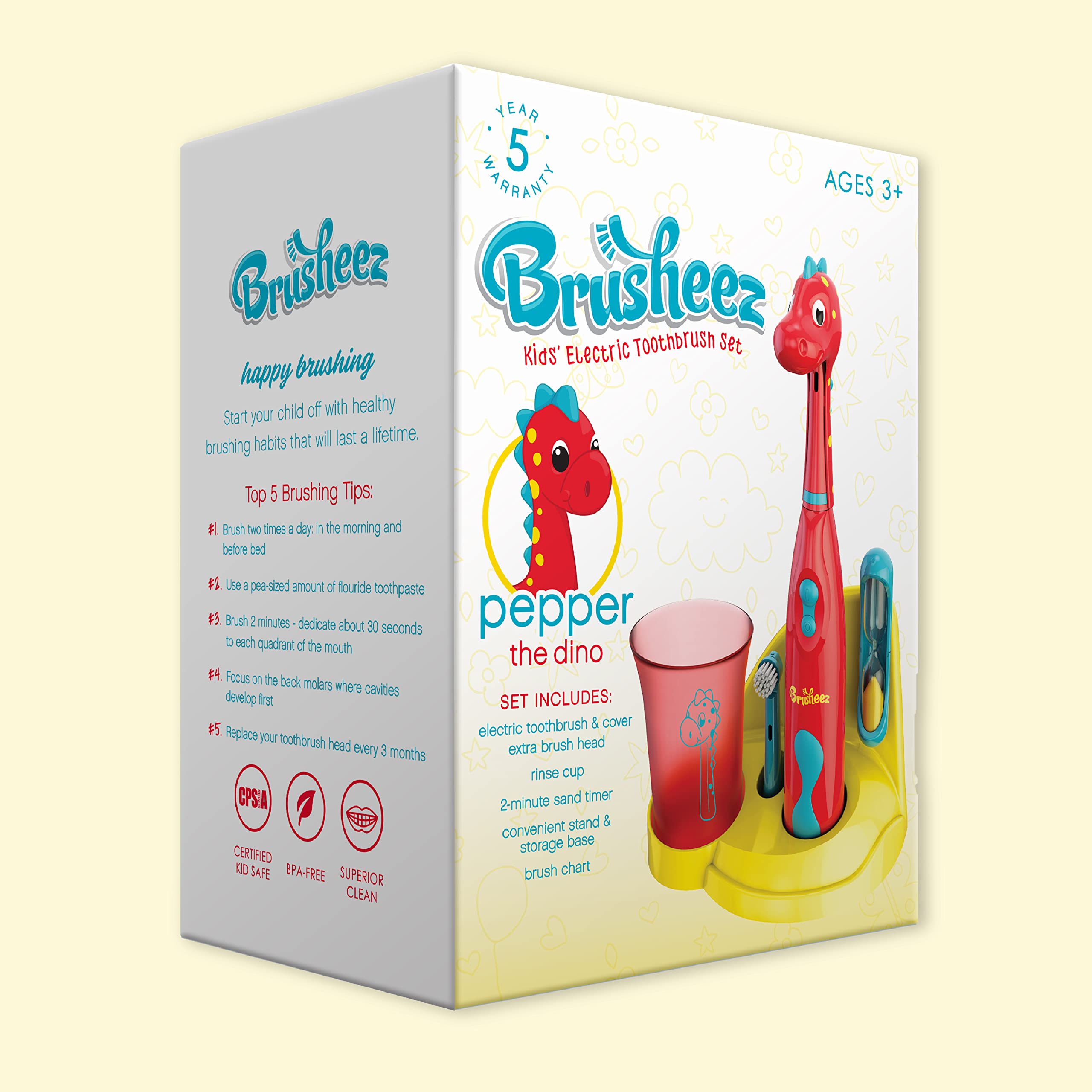 Brusheez ambiente de baño infantil que inspira rutinas de higiene divertidas