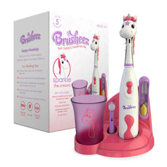 Brusheez Sparkle frontal del empaque mostrando diseño y facilidad