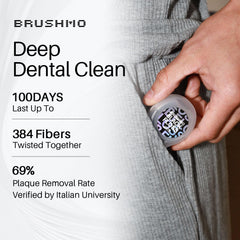 Brushmo textura del trenzado de cuatro hebras que aporta resistencia y suavidad