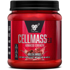 BSN Cellmass envase frontal Arctic Berry, presentación clara y profesional
