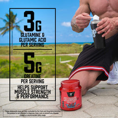 BSN Cellmass etiqueta de ingredientes, BSN revela composición y beneficios