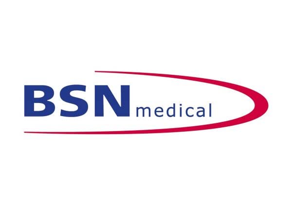 BSN Medical primer plano de la textura no tejida que facilita sujeción