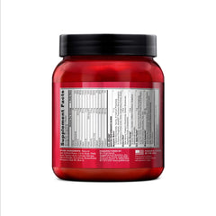 BSN sabor uva servido con uvas y vaso, aspecto refrescante y apetecible