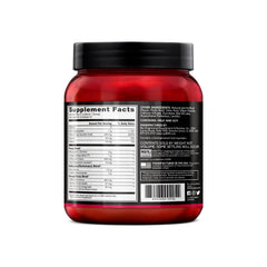 BSN atleta tomando pre-entreno antes del calentamiento, energía inmediata