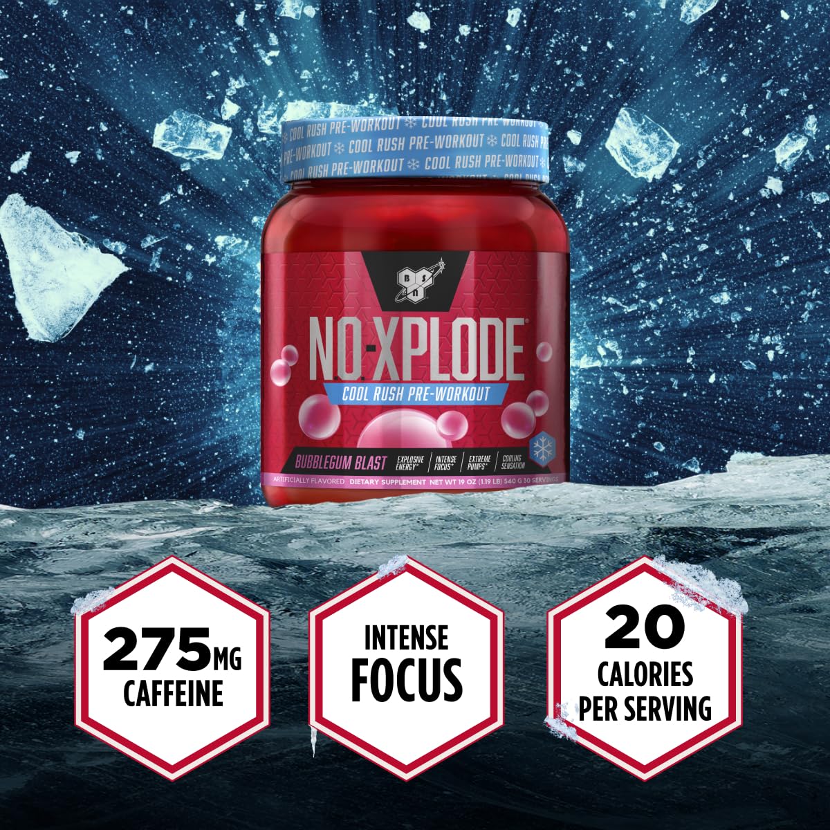 BSN cuchara medidora con una porción para dosificar correctamente