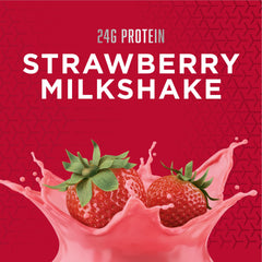BSN SYNTHA-6 EDGE batido servido en vaso disfrutando sabor tipo milkshake
