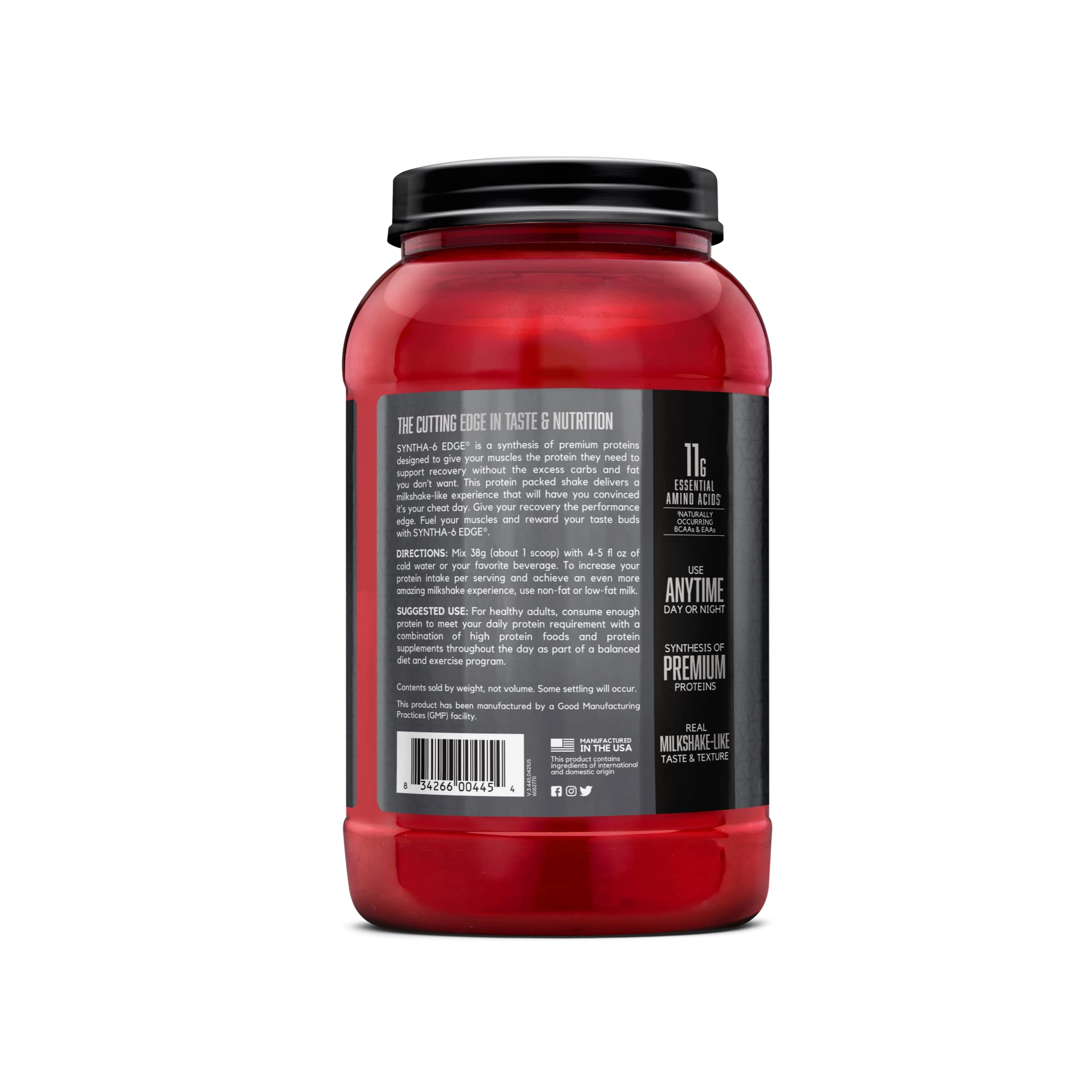 BSN estilo de vida en gimnasio con batido como complemento nutritivo