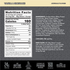 BSN detalle de tapa y etiqueta Syntha-6 Edge que facilita almacenamiento