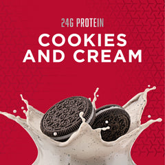 BSN vaso preparado Cookies and Cream listo para consumir después de entrenar