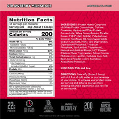 BSN tapa y etiqueta en detalle mostrando la información nutricional y beneficios