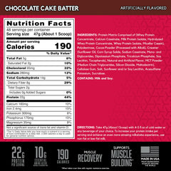Vaso preparado BSN SYNTHA-6 listo para beber y sabor apetecible