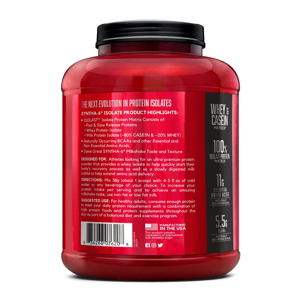 BSN close-up del sabor chocolate mostrando textura y disfrute